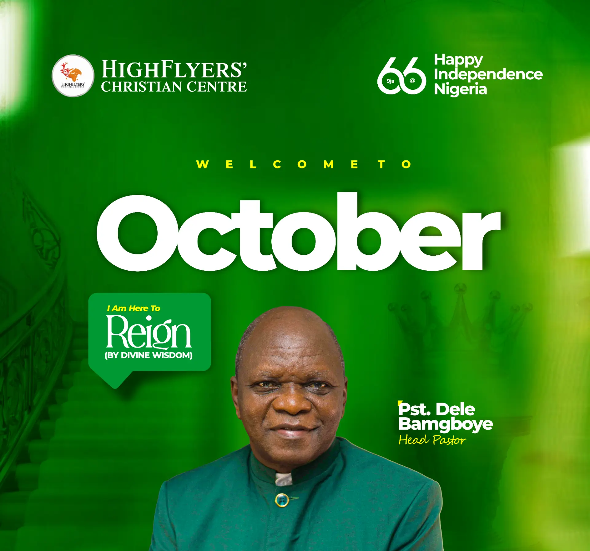 Welcome to October — Happy Independence Nigeria